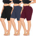 3 Pack Capri Leggings for Women with Pockets-High Waisted Tummy Control Workout Gym Yoga Pants Black